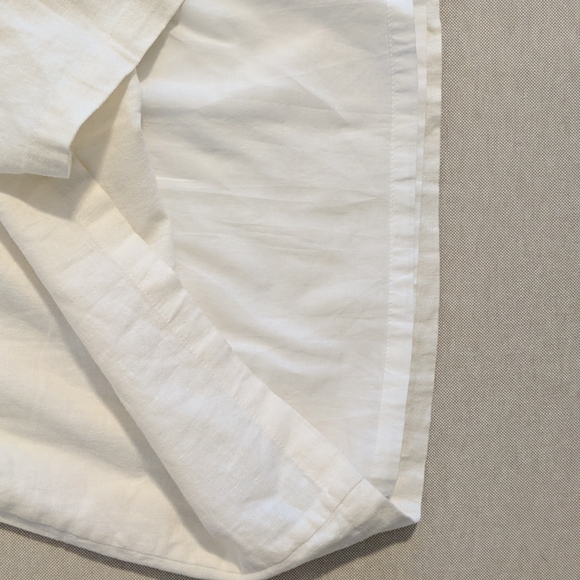 J. Crew | Ivory Linen-Viscose Blend Dress | XXS - Picture 7 of 8